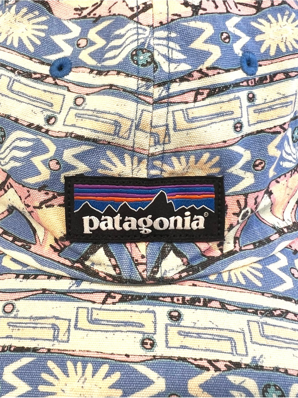 Patagonia Hat Men’s Multicolored Embroidered Netplus Strap Back Cap - Picture 3 of 11